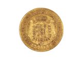 an image of a gold coin with a coat of arms on it