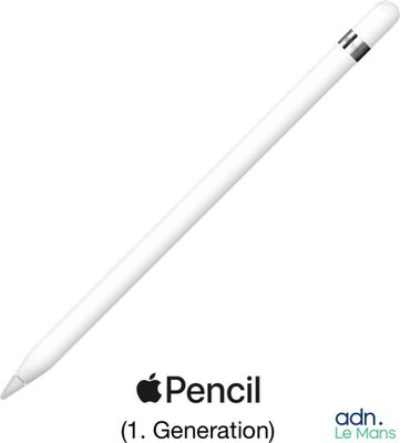 On voit un Apple Pencil portant le logo « Apple Pencil Generation ».