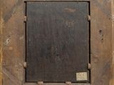 an image of a picture of a wooden frame with a picture in it