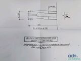 a piece of paper that has a drawing of a plane on it