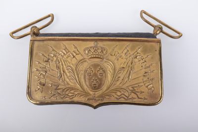 Coffret de giberne d’Officier des Lanciers de la Garde royal…