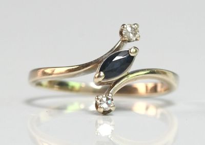 an image of a close up of a ring on a white surface