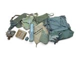 a lot of military items that are on the ground
