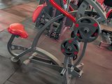 an image of a gym room with equipment in it