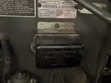 a close up view of the engine of a car