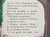 a picture of a children ' s book with a picture of a boy sitting under a tree