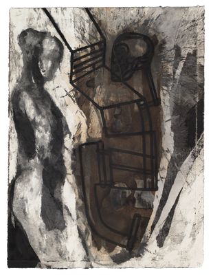 an image of a painting of a man and a woman