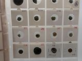 a lot of buttons on the inside of a box