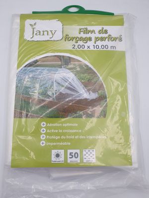 JANY - Film de forçage perforé - 2x10m - 50 microns - Protec…