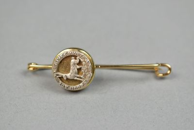 une image représentant une broche en or sur laquelle figure le portrait d'une femme