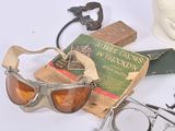 a pair of glasses and a pair of glasses on a table