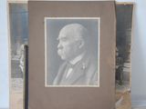 an old picture of a man in a suit and tie