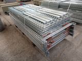 several steel racks stacked on top of each other in a warehouse