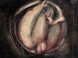 une image représentant un tableau d'une femme nue dans un cercle