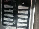 a machine that has a lot of information on the side of it