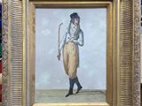 une image représentant un tableau où l'on voit un homme tenant un arc et une flèche