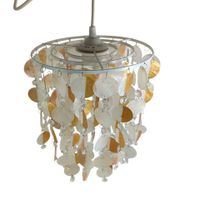 Lustre ou suspension en pastille de nacre