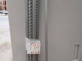 a refrigerator that has a sticker on the side of it