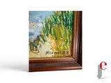a picture of a picture of a painting on the wall
