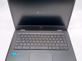 a laptop that has a keyboard on top of it