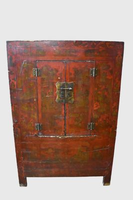 Chine Armoire en bois et ouvrant par deux portes en façade