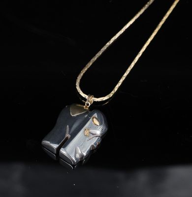 une image représentant un collier sur le dos d'un cheval