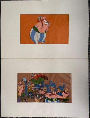deux images de personnages de dessins animés sur la même page