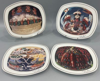 Salvador DALI (1904-1989) - Les diners de gala par Dali, 198…