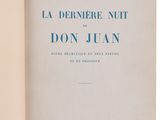 an open book with blue writing on it and a white background