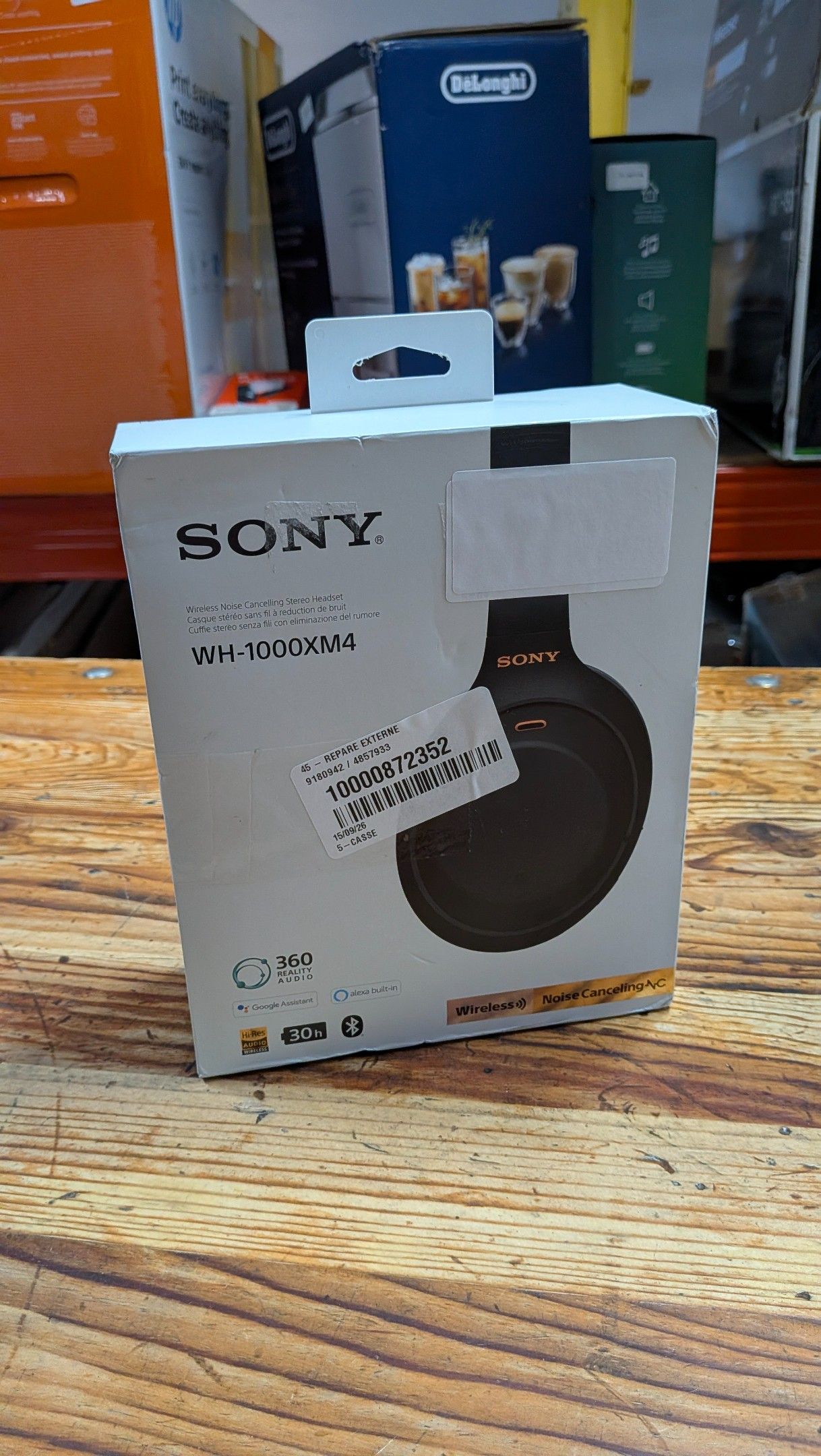 CASQUE AUDIO SONY XM4 - TVA RECUPERABLE