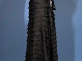 black strapless dress with ruffles on a mannequin mannequin mannequin mannequin mannequin mannequin mannequin mann