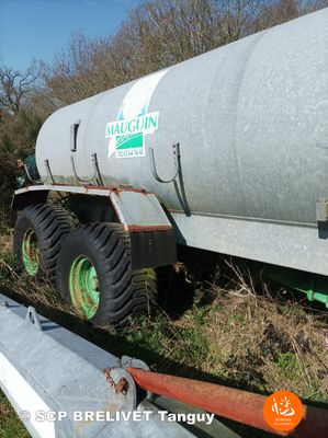 UNE TONNE A LISIER MAUGUEN ELBRM 12 500 LITRES, ANNEE 1987, PTAC 16 68 - Photo 1