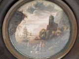 a picture of a picture of a painting on the wall