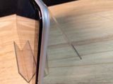 a picture of a cell phone that is on a table