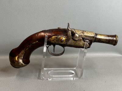 PETIT pistolet à percussion et canon tromblon - Photo 1