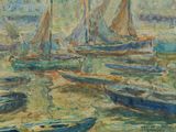 de nombreux bateaux qui restent dans l'eau