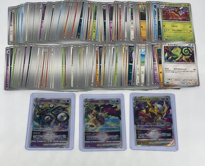 a lot of cards that are sitting on a table