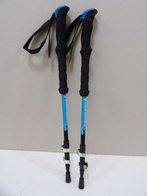 une paire de bâtons de ski posés sur une table