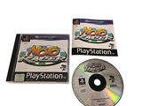 a cd that is sitting on a table next to a game