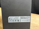 a close up of the back of a box with a sticker on it