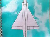 un livre sur lequel figure le dessin d'un avion à réaction