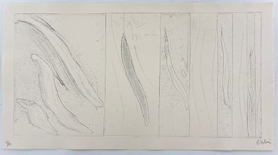 une image représentant un dessin composé de trois lignes sur une feuille de papier