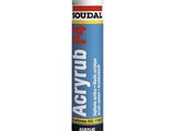Mastic Soudal Acrylum 4, transparent, tube de 10 oz