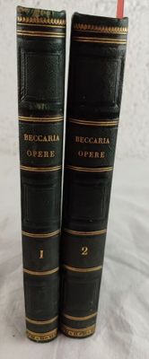 DROIT - BECCARIA (Cesare) : Opere.