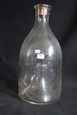 Ancienne Bouteille à Vairon / Goujon En Verre - Occasion