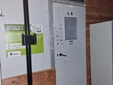 a white refrigerator and a white freezer in a room