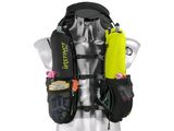 a mannequin wearing a life vest with a life vest attached to it