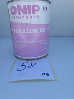 Ensemble de lasure ONIP Hydrazur Déco, représentant environ …