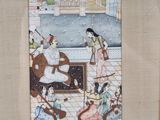an image of a painting of a group of people playing music