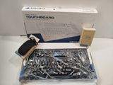 a box with a keyboard and a key board in it
